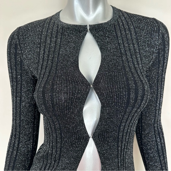 NWT!!! Solid and Striped shimmer top size XS Retail 268$ - Picture 2 of 9